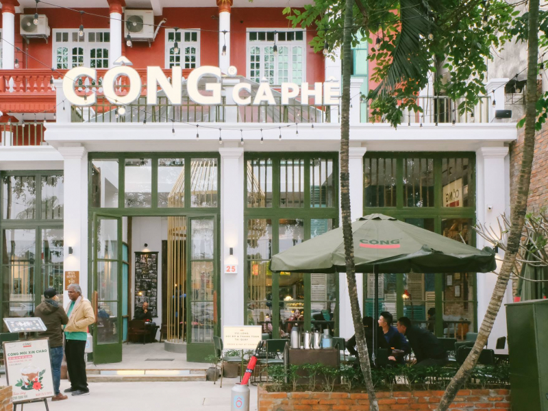 CAFE CỘNG - 25 Phan Chu Trinh, Thanh Hoá