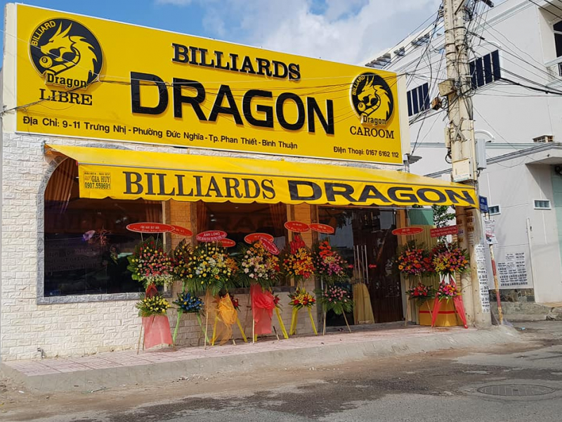 BIDA DRAGON - 9-11 Trưng Nhị, P. Đức Nghĩa, TP. Phan Thiết, Bình Thuận