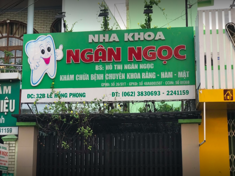 NHA KHOA NGÂN NGỌC - 32B Lê Hồng Phong, p. Phú Thủy, TP. Phan Thiết, Bình Thuận