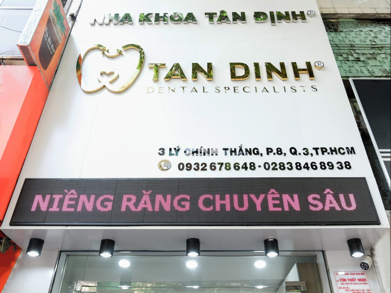 Nha Khoa Tân Định - Số 3 Lý Chính Thắng, Quận 3, Hồ Chí Minh