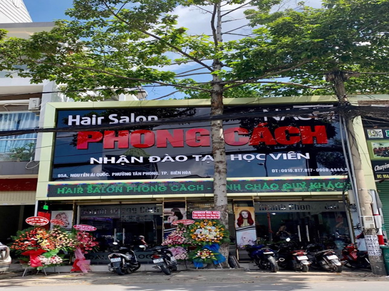 SALON KHÁNH PHONG CÁCH-95 Nguyễn Ái Quốc, KP8, P.Tân Phong, TP. Biên Hòa