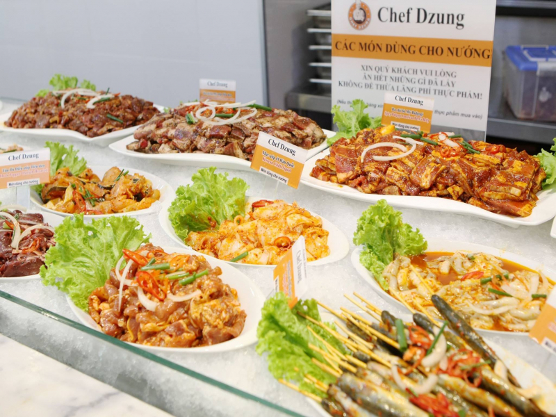 Chef Dzung BBQ & Seafood Buffet - Tầng 3, Số 71 Nguyễn Chí Thanh, Đống Đa, Hà Nội