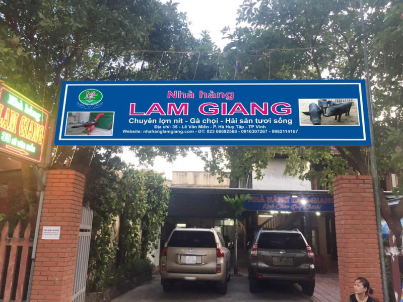 Nhà Hàng Lam Giang - Số 35 Lê Văn Miến, TP. Vinh, Nghệ An