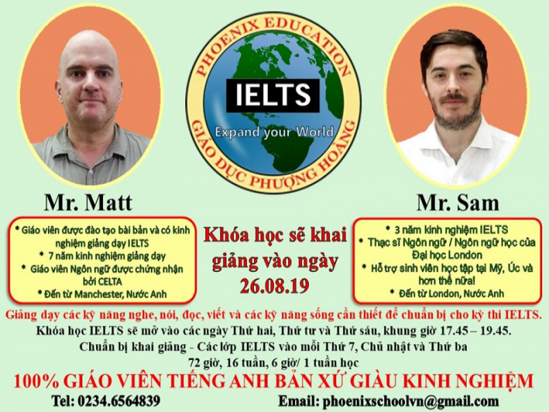 Trung tâm tiếng Anh Phượng Hoàng - 33/9 Nguyễn Hoàng, Kim Long, Huế