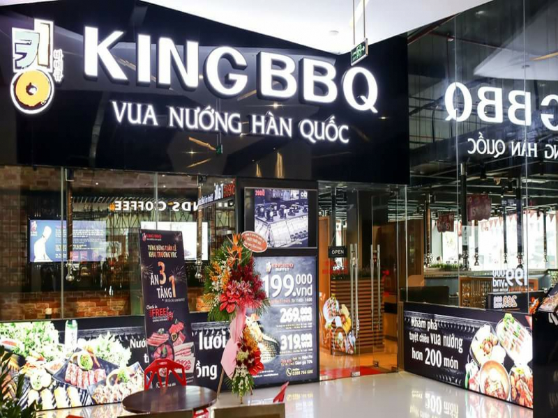 King BBQ - Mường Thanh VRC - Toà Nhà Mường Thanh VRC Lê Lợi, TP. Vinh, Nghệ An