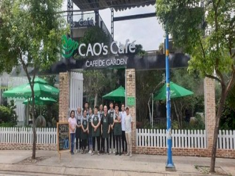 CAO'S CAFÉ - CAFE DE GARDEN - 13-15 Kênh Tân Hóa, Phường Tân Thới Hòa, Tân Phú, TP. HCM