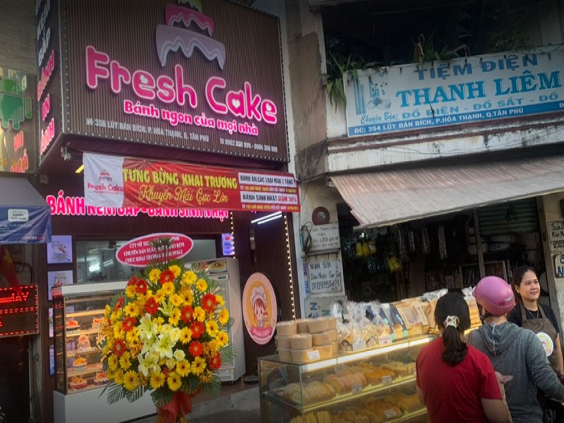  TIỆM BÁNH FRESH CAKE- 356 Lũy Bán Bích, Phường Hoà Thạnh, Quận Tân Phú, TP.HCM